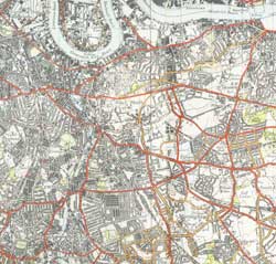 South East London Map