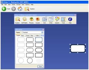 Clicker 5 edit mode